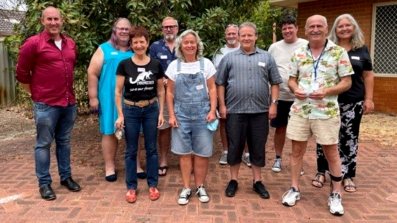 participants of GRAI's Befriender program posing for a photo